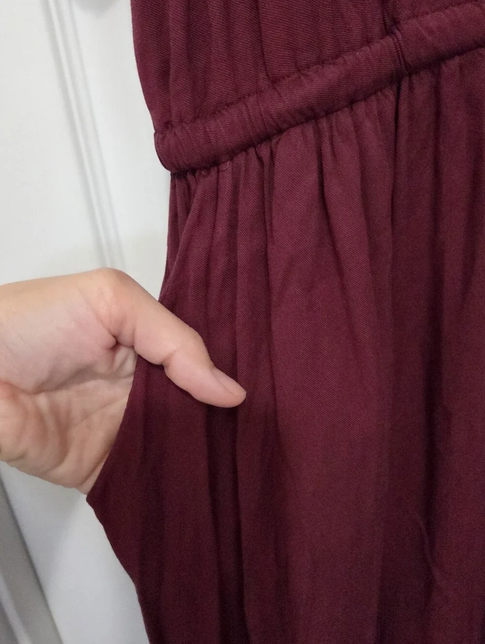 Torrid Burgundy Button Front Tiered Midi Shirt Dress Plus Size 2 Business Casual